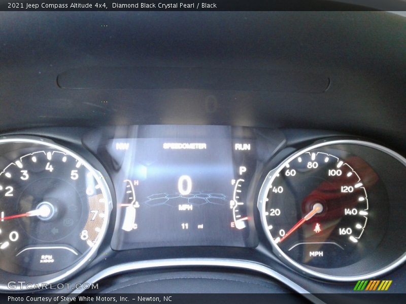 Diamond Black Crystal Pearl / Black 2021 Jeep Compass Altitude 4x4