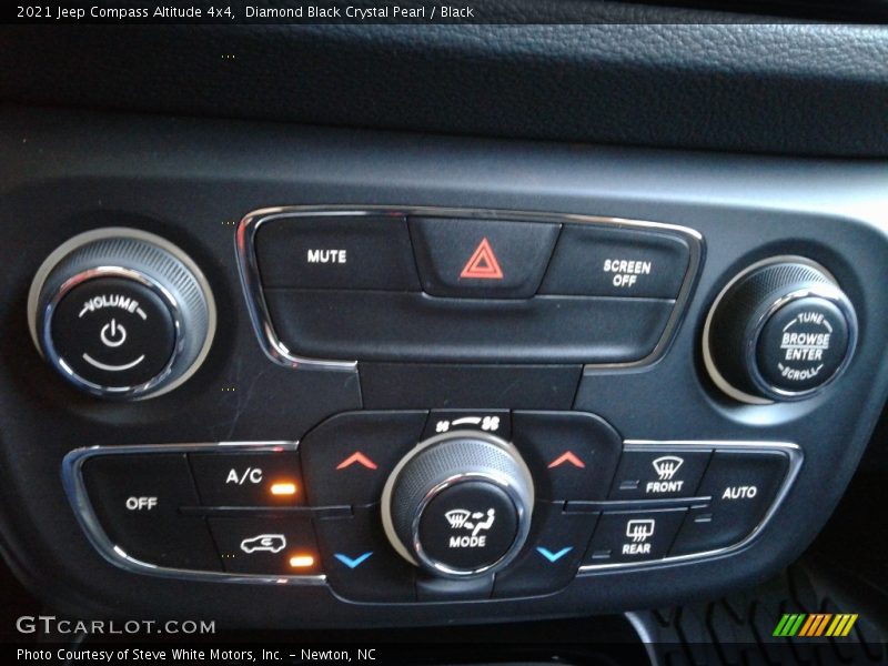 Diamond Black Crystal Pearl / Black 2021 Jeep Compass Altitude 4x4