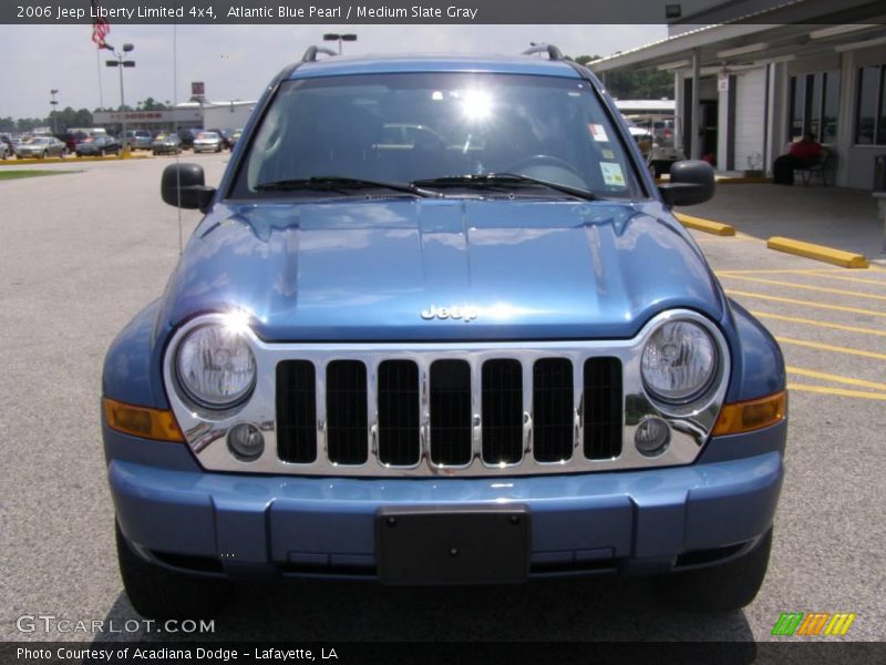 Atlantic Blue Pearl / Medium Slate Gray 2006 Jeep Liberty Limited 4x4