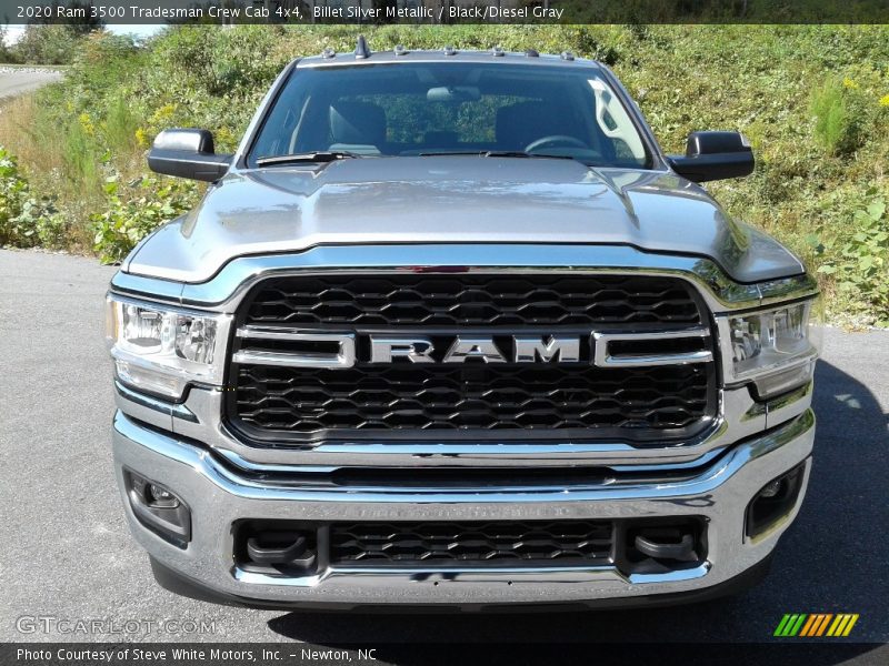 Billet Silver Metallic / Black/Diesel Gray 2020 Ram 3500 Tradesman Crew Cab 4x4