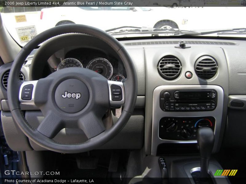 Atlantic Blue Pearl / Medium Slate Gray 2006 Jeep Liberty Limited 4x4