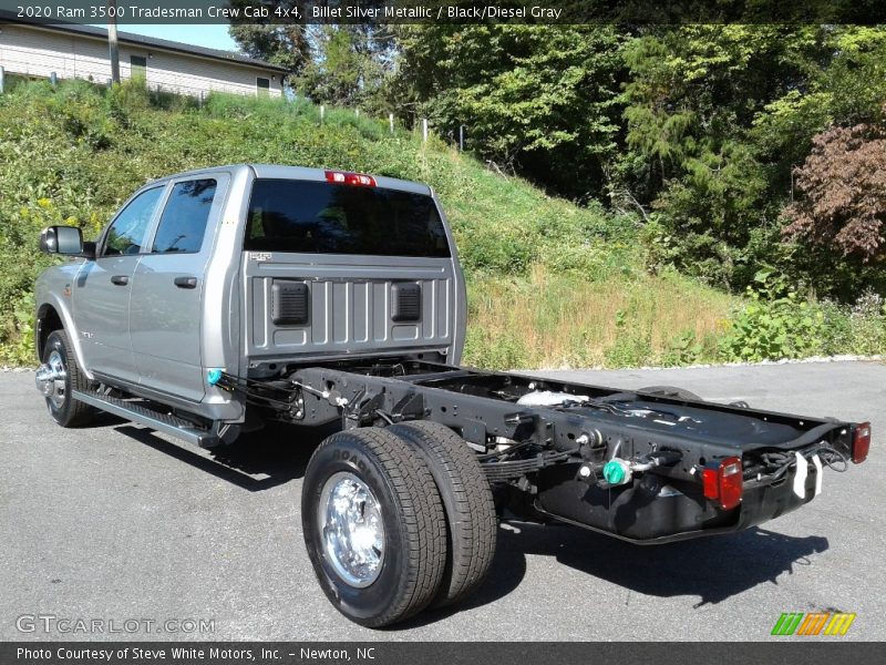 Billet Silver Metallic / Black/Diesel Gray 2020 Ram 3500 Tradesman Crew Cab 4x4