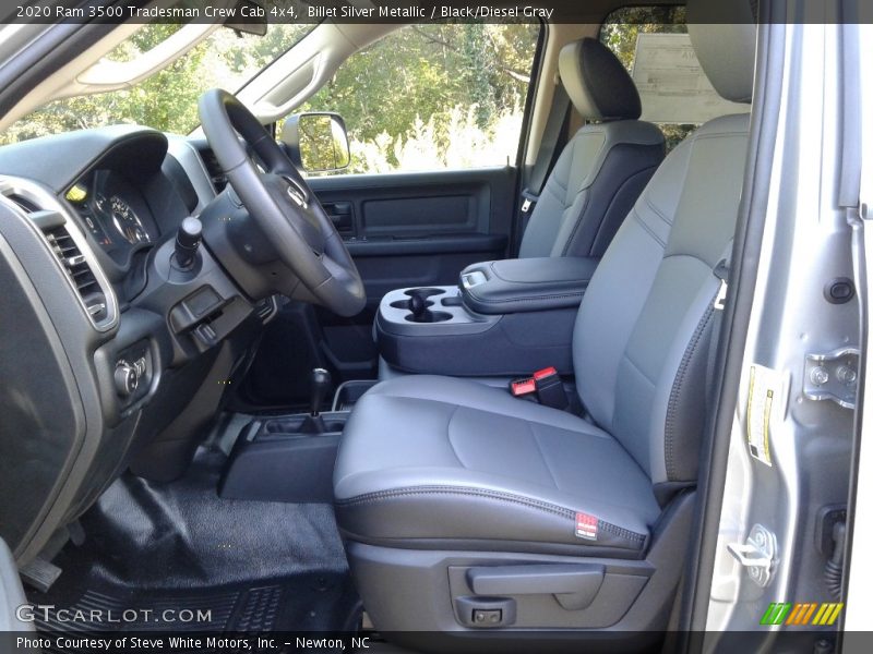 Front Seat of 2020 3500 Tradesman Crew Cab 4x4