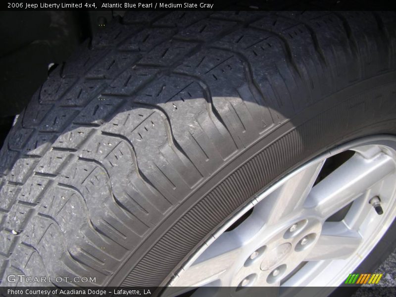 Atlantic Blue Pearl / Medium Slate Gray 2006 Jeep Liberty Limited 4x4