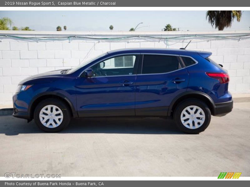 Caspian Blue Metallic / Charcoal 2019 Nissan Rogue Sport S