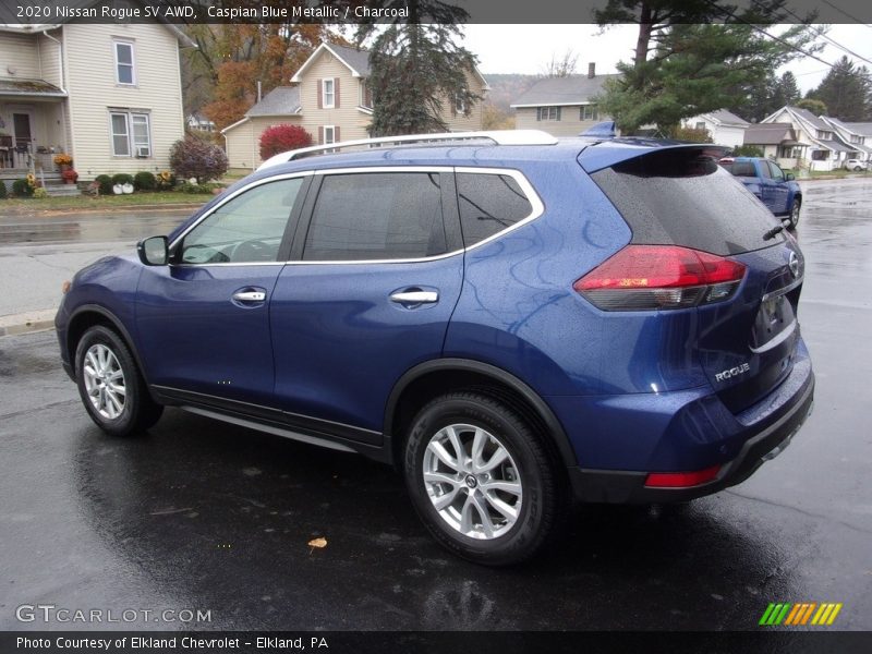 Caspian Blue Metallic / Charcoal 2020 Nissan Rogue SV AWD