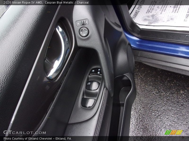 Caspian Blue Metallic / Charcoal 2020 Nissan Rogue SV AWD