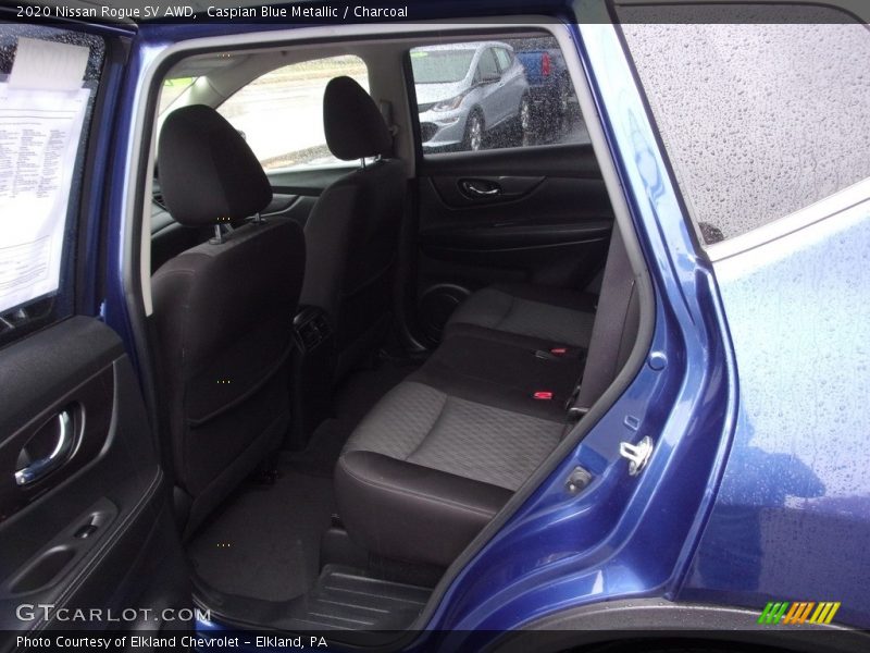 Caspian Blue Metallic / Charcoal 2020 Nissan Rogue SV AWD