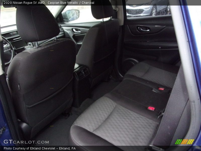 Caspian Blue Metallic / Charcoal 2020 Nissan Rogue SV AWD