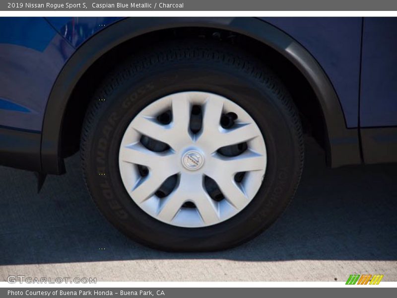 Caspian Blue Metallic / Charcoal 2019 Nissan Rogue Sport S