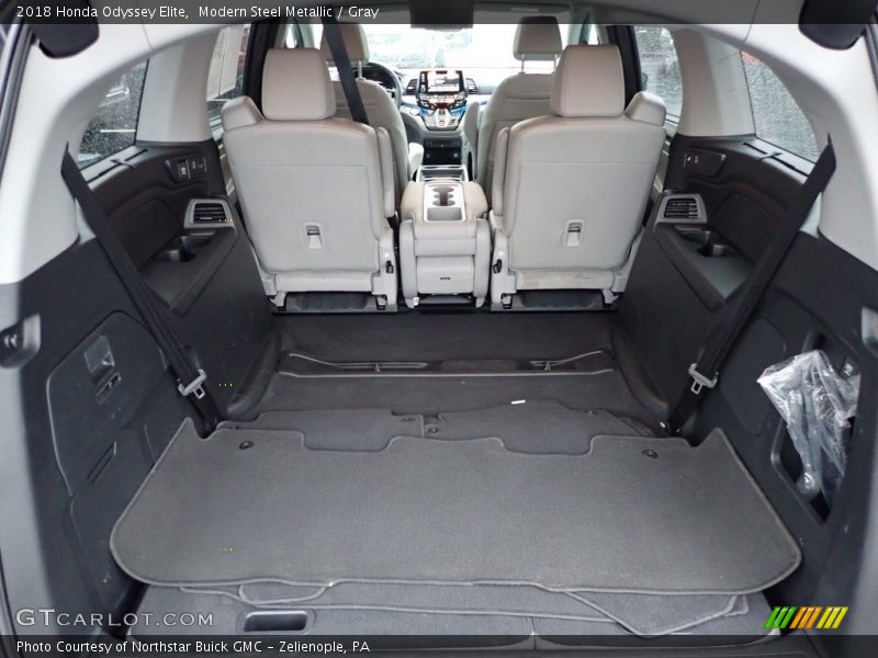 Modern Steel Metallic / Gray 2018 Honda Odyssey Elite