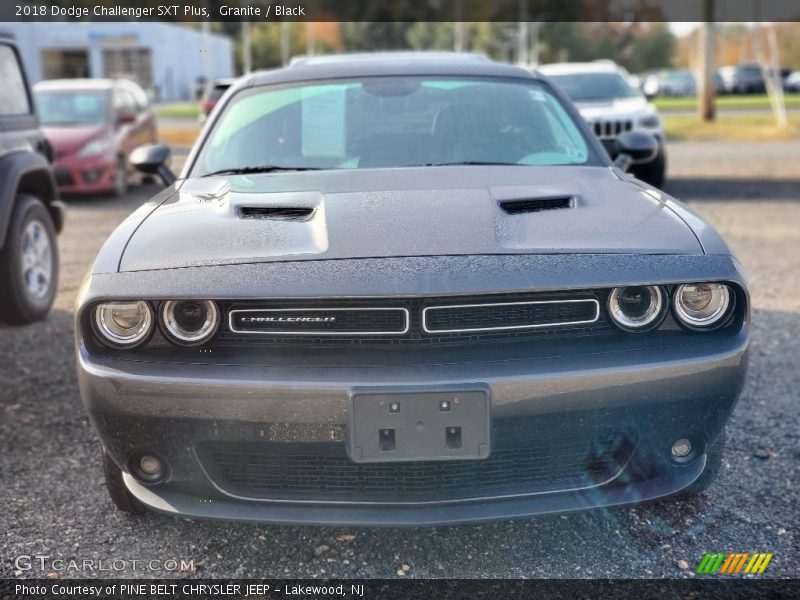 Granite / Black 2018 Dodge Challenger SXT Plus