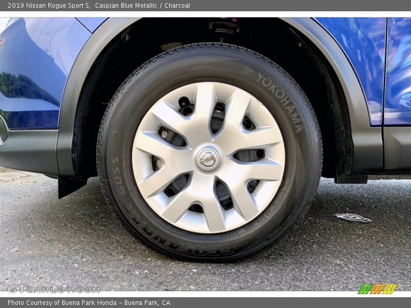 Caspian Blue Metallic / Charcoal 2019 Nissan Rogue Sport S