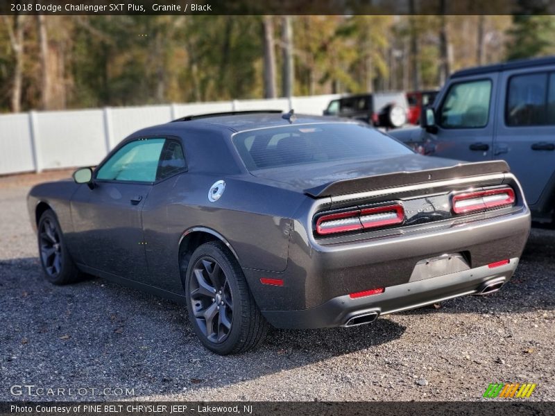 Granite / Black 2018 Dodge Challenger SXT Plus