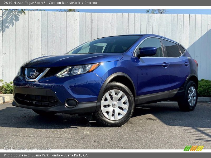 Caspian Blue Metallic / Charcoal 2019 Nissan Rogue Sport S