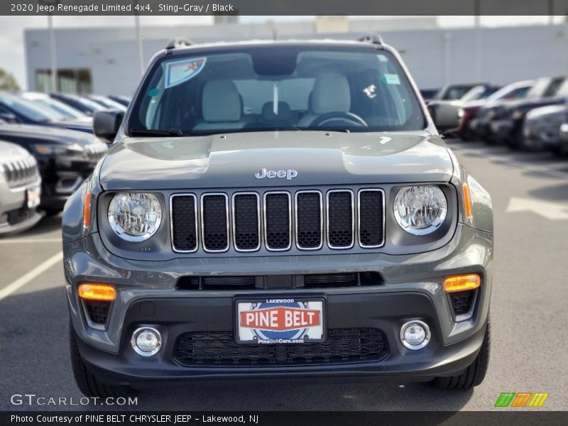 Sting-Gray / Black 2020 Jeep Renegade Limited 4x4