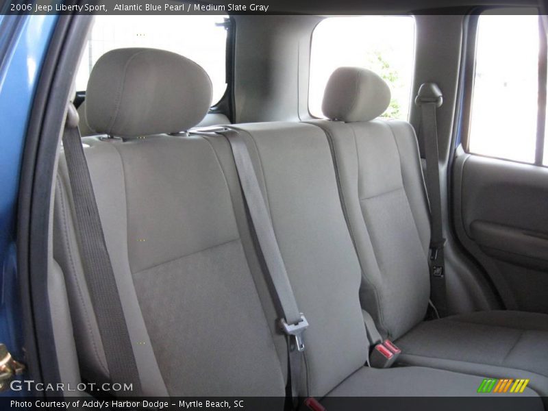 Atlantic Blue Pearl / Medium Slate Gray 2006 Jeep Liberty Sport