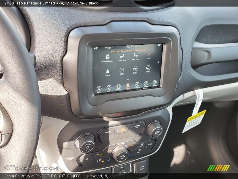 Sting-Gray / Black 2020 Jeep Renegade Limited 4x4