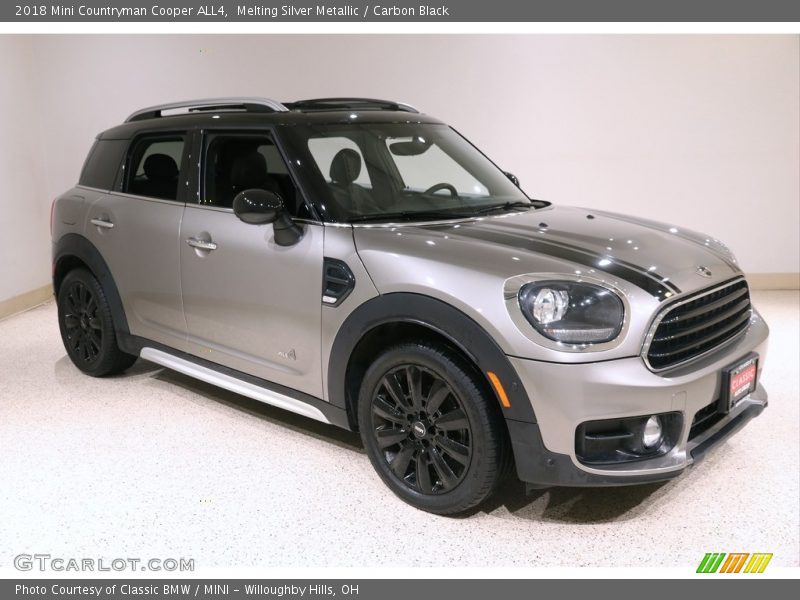 Melting Silver Metallic / Carbon Black 2018 Mini Countryman Cooper ALL4