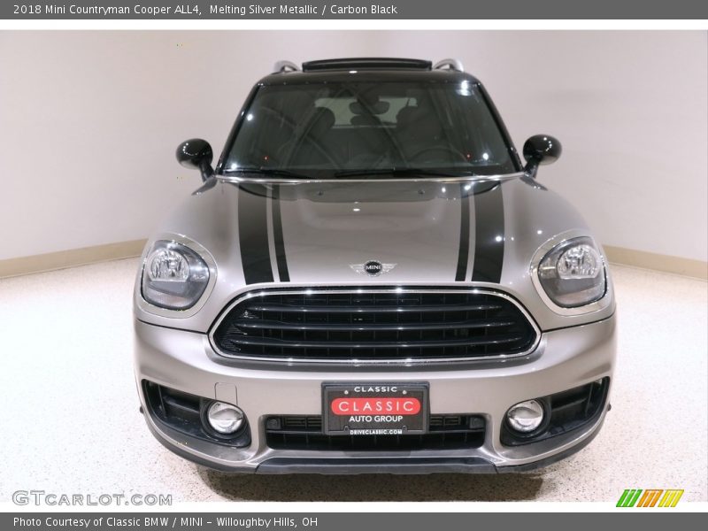 Melting Silver Metallic / Carbon Black 2018 Mini Countryman Cooper ALL4
