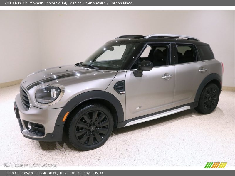Melting Silver Metallic / Carbon Black 2018 Mini Countryman Cooper ALL4