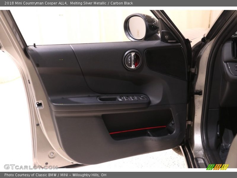 Melting Silver Metallic / Carbon Black 2018 Mini Countryman Cooper ALL4