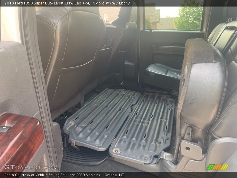 Oxford White / Ebony 2010 Ford F350 Super Duty Lariat Crew Cab 4x4