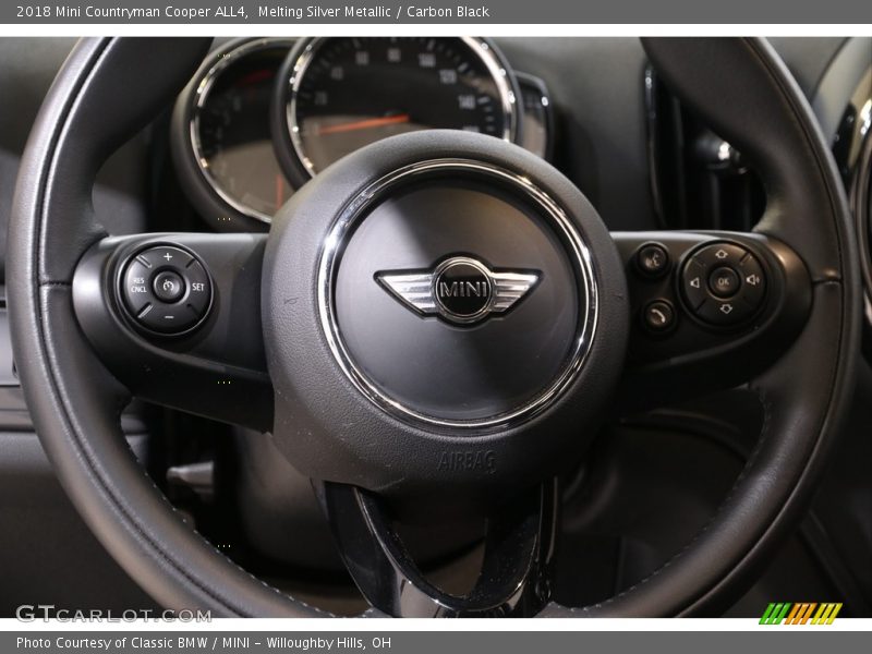 Melting Silver Metallic / Carbon Black 2018 Mini Countryman Cooper ALL4