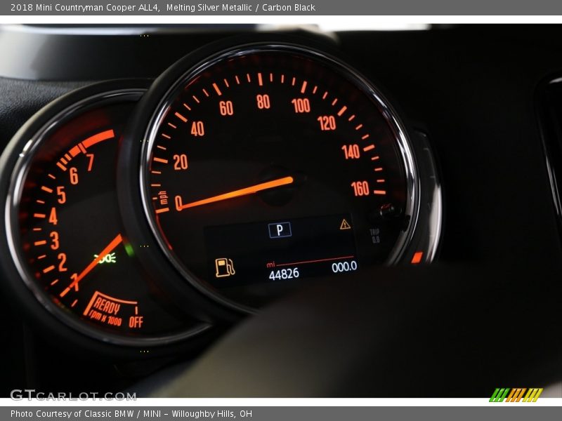 Melting Silver Metallic / Carbon Black 2018 Mini Countryman Cooper ALL4