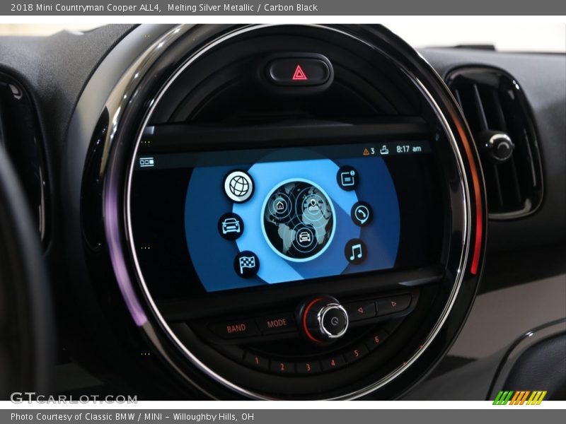 Melting Silver Metallic / Carbon Black 2018 Mini Countryman Cooper ALL4