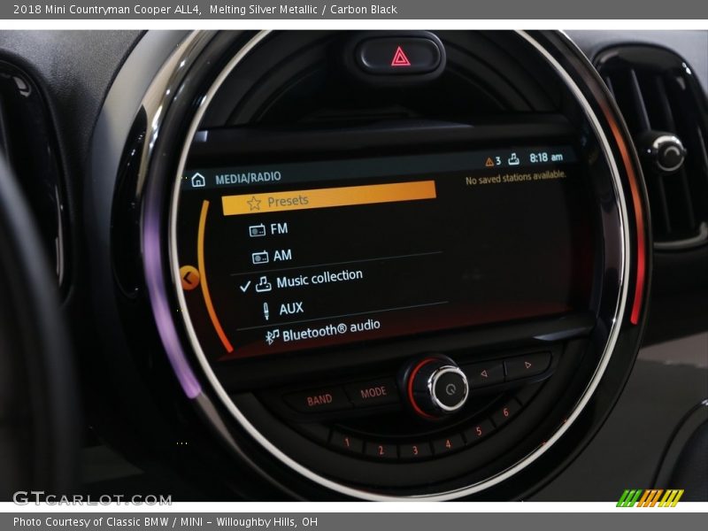Melting Silver Metallic / Carbon Black 2018 Mini Countryman Cooper ALL4