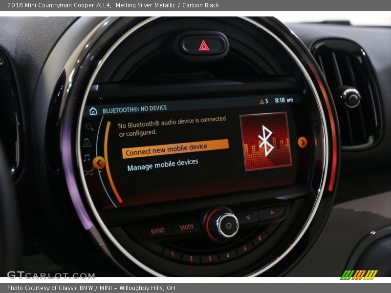 Melting Silver Metallic / Carbon Black 2018 Mini Countryman Cooper ALL4