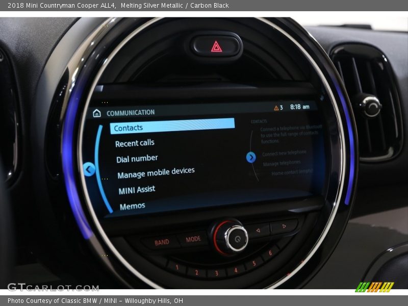 Melting Silver Metallic / Carbon Black 2018 Mini Countryman Cooper ALL4
