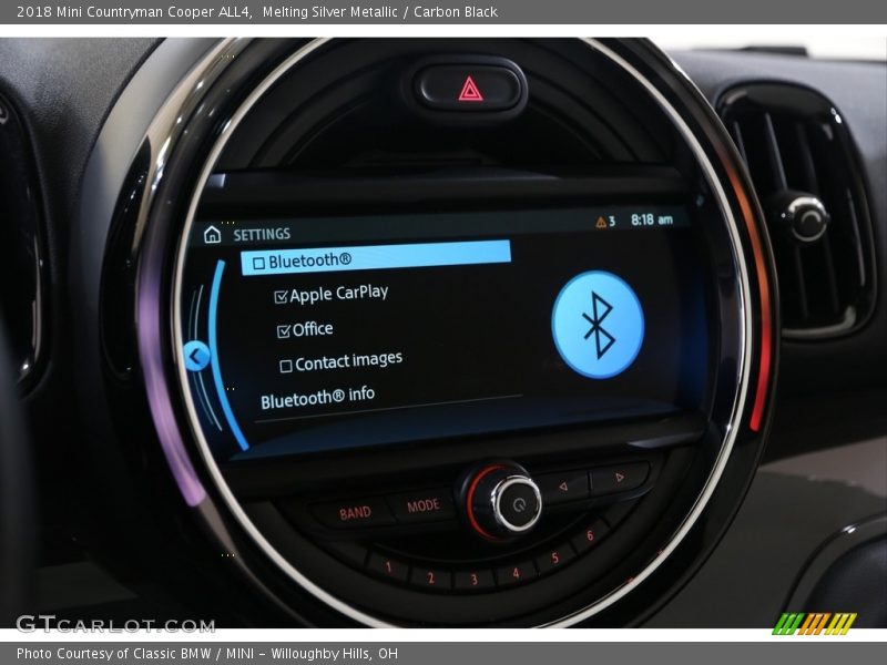 Melting Silver Metallic / Carbon Black 2018 Mini Countryman Cooper ALL4