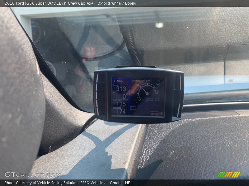 Oxford White / Ebony 2010 Ford F350 Super Duty Lariat Crew Cab 4x4