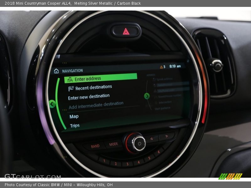 Melting Silver Metallic / Carbon Black 2018 Mini Countryman Cooper ALL4