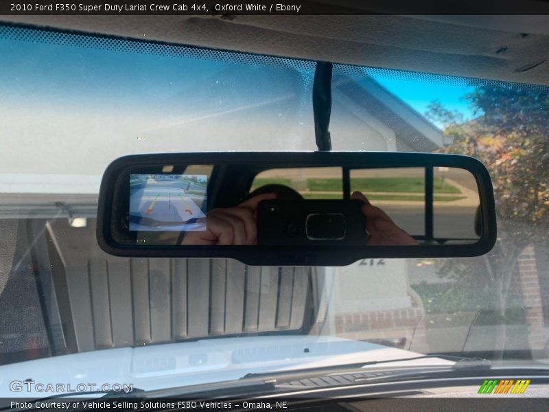 Oxford White / Ebony 2010 Ford F350 Super Duty Lariat Crew Cab 4x4