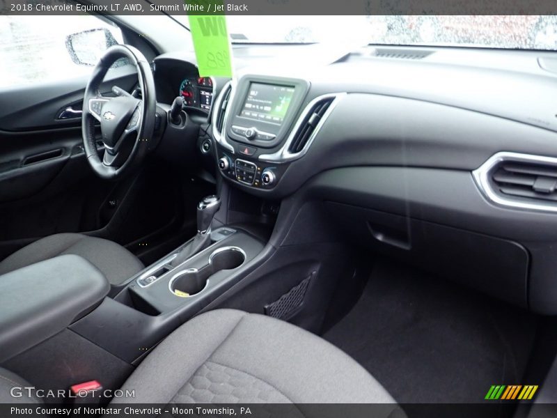 Summit White / Jet Black 2018 Chevrolet Equinox LT AWD