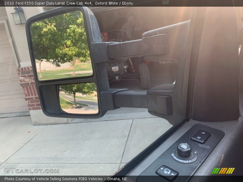 Oxford White / Ebony 2010 Ford F350 Super Duty Lariat Crew Cab 4x4