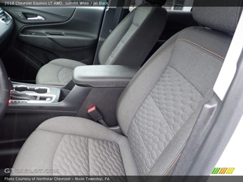 Summit White / Jet Black 2018 Chevrolet Equinox LT AWD