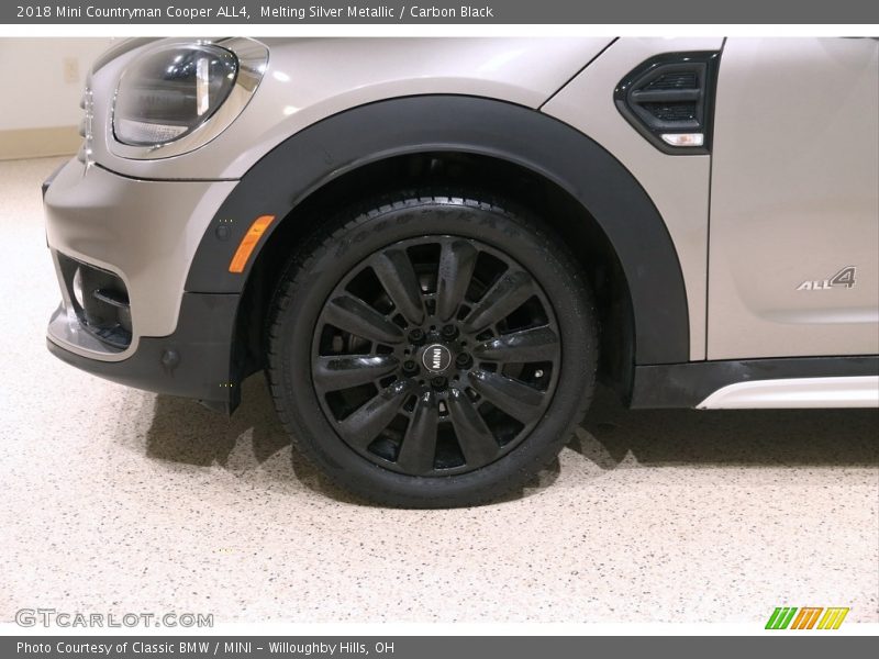 Melting Silver Metallic / Carbon Black 2018 Mini Countryman Cooper ALL4