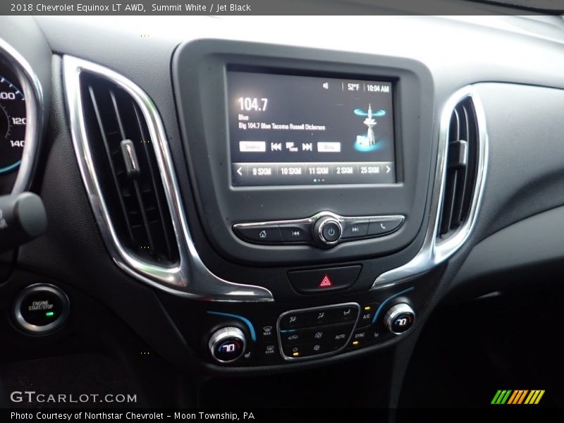 Summit White / Jet Black 2018 Chevrolet Equinox LT AWD