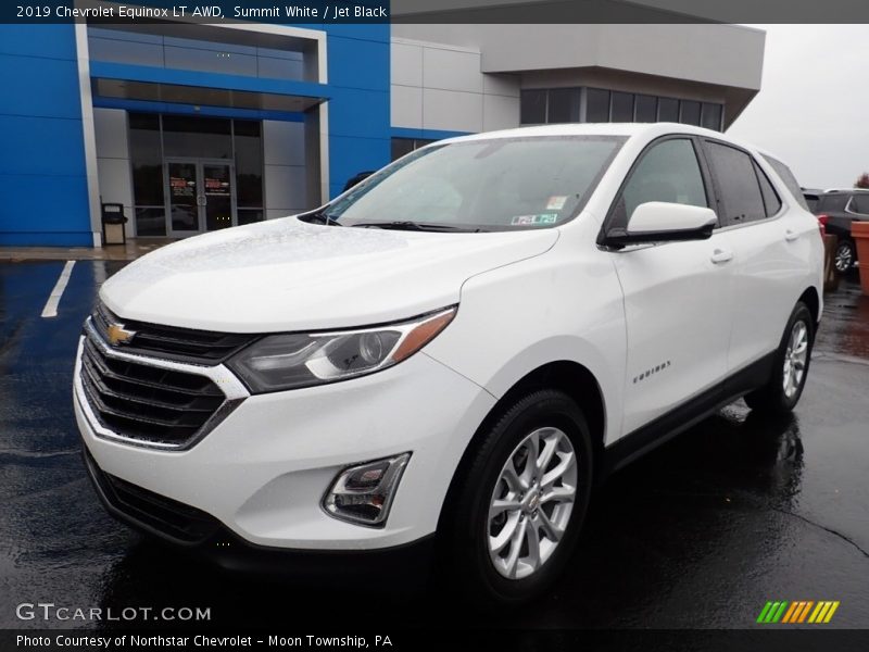Summit White / Jet Black 2019 Chevrolet Equinox LT AWD