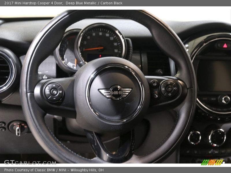 Deep Blue Metallic / Carbon Black 2017 Mini Hardtop Cooper 4 Door