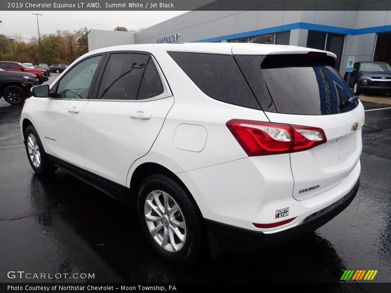 Summit White / Jet Black 2019 Chevrolet Equinox LT AWD