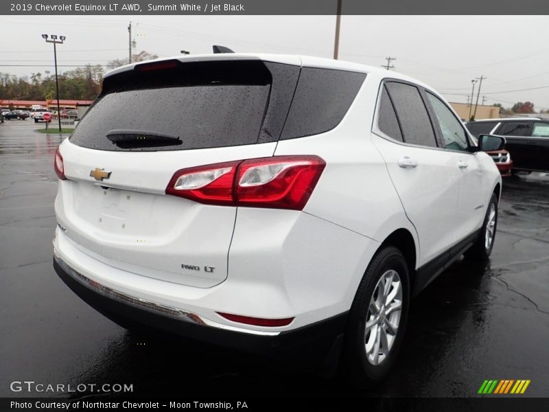 Summit White / Jet Black 2019 Chevrolet Equinox LT AWD