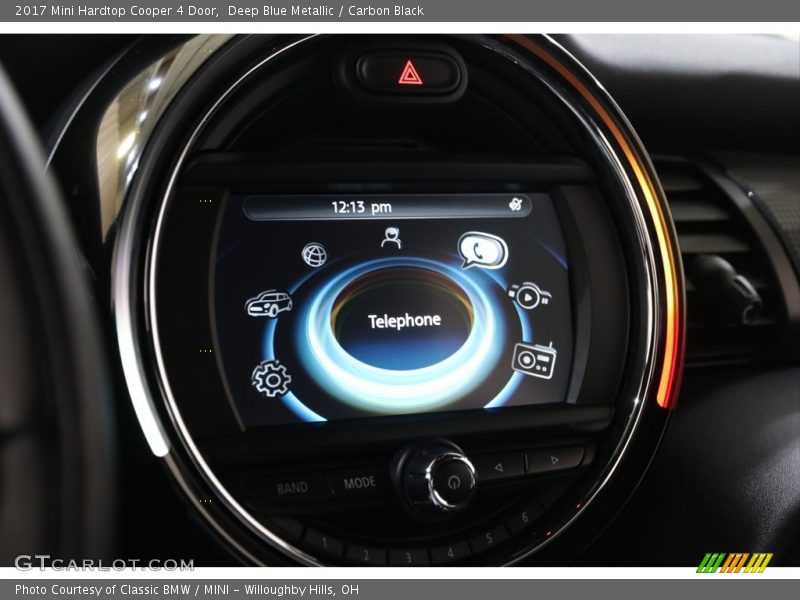 Deep Blue Metallic / Carbon Black 2017 Mini Hardtop Cooper 4 Door