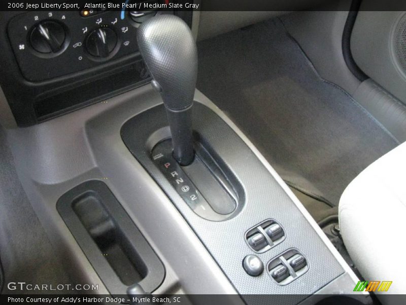 Atlantic Blue Pearl / Medium Slate Gray 2006 Jeep Liberty Sport