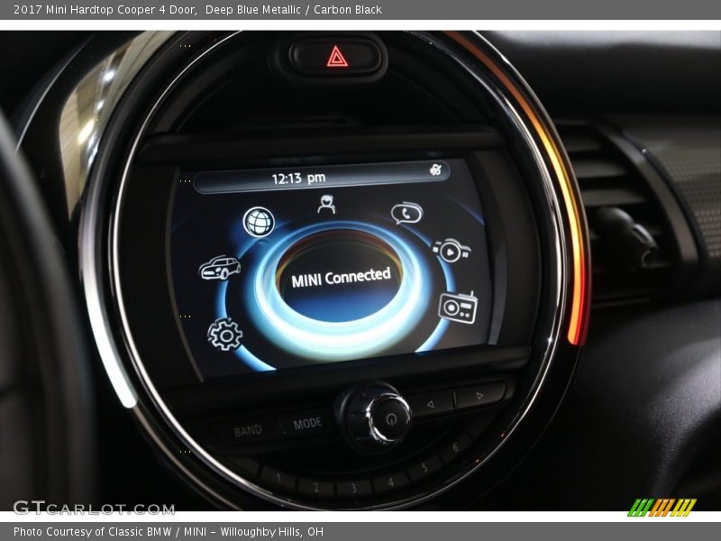 Deep Blue Metallic / Carbon Black 2017 Mini Hardtop Cooper 4 Door