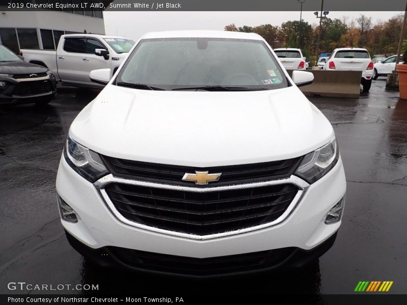Summit White / Jet Black 2019 Chevrolet Equinox LT AWD